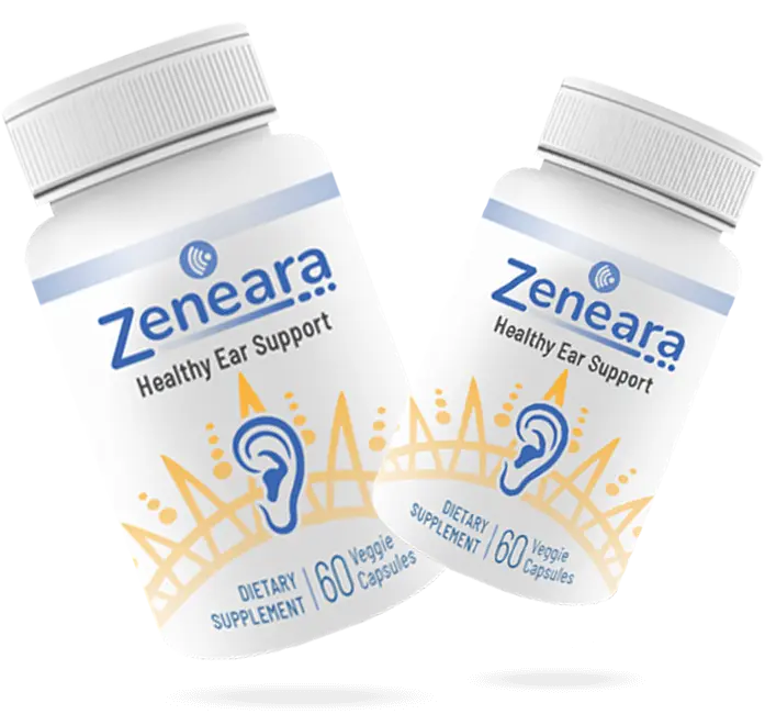 Zeneara Healthy Ear Support bottles