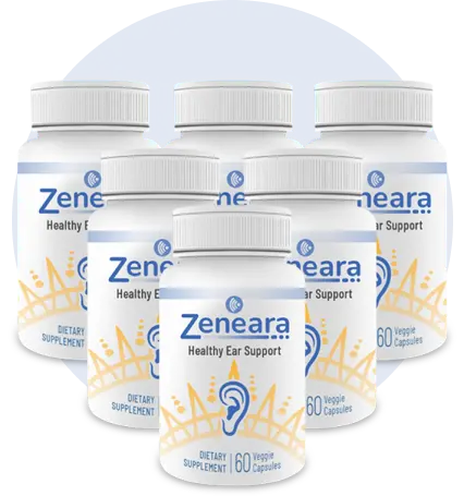Zeneara Healthy Ear Support bottles